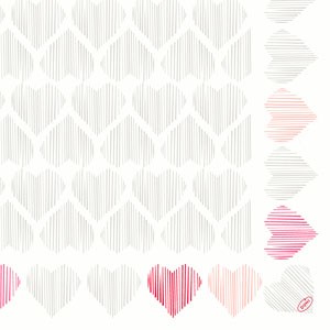 Dunisoft® Napkin 40 x 40cm Carton, Amour