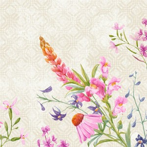 Duni Classic® Napkins, 40cm, Floret