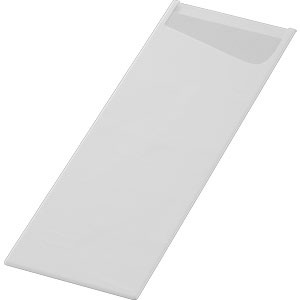 White Slimline Cutlery Pocket