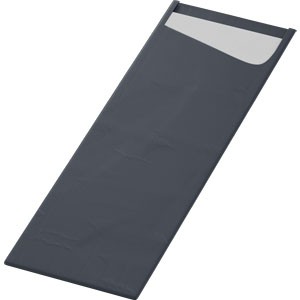 Black Slimline Cutlery Pocket