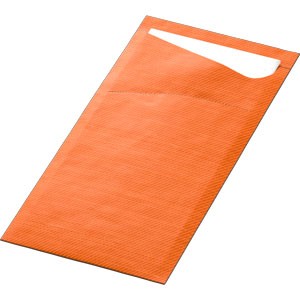 Sun Orange napkin pocket