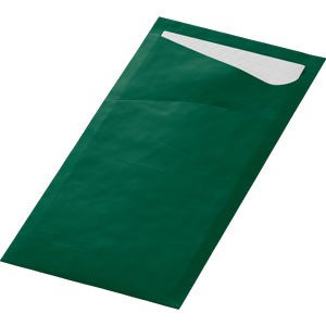 Dark Green napkin pocket