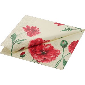 Duni Tissue Napkins 33cm x 33cm Carton, Monique