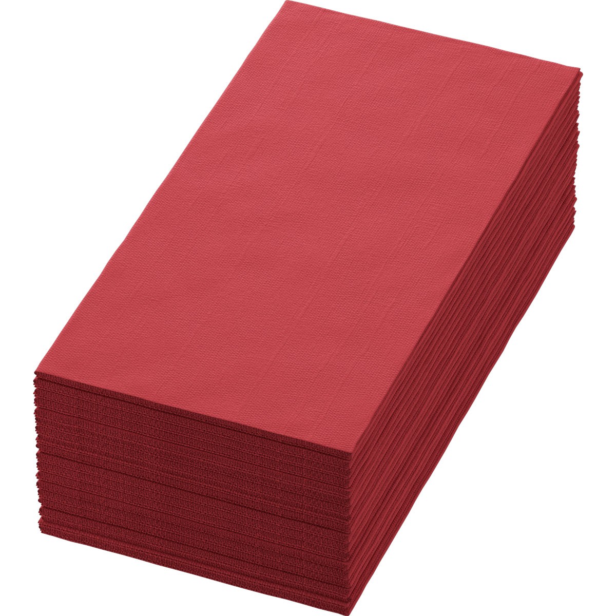 Duni 2ply 40cm Tissue Napkins Bordeaux Bookfold