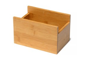 Duni Bamboo Dispenser Box 18x12cm