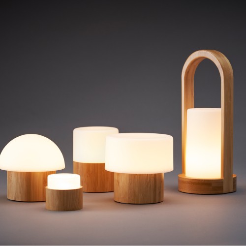 Bamboo Candle Holders