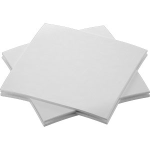 Dunisoft 24cm Napkins White