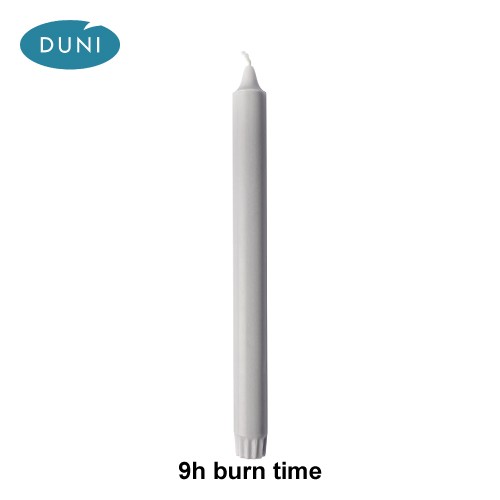 Duni Crown Candle, Grey