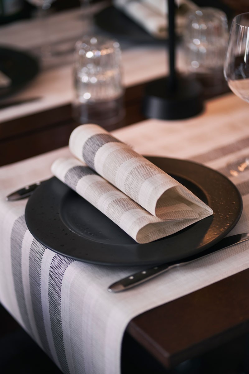 Dunicel® Tete-a-Tete Rigato Black
