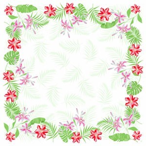 Tropical Lily Dunicel® Slipcover