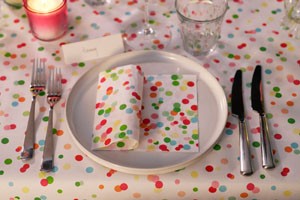 Happy Bubbles 3ply Tissue Napkins 33cm x 33cm