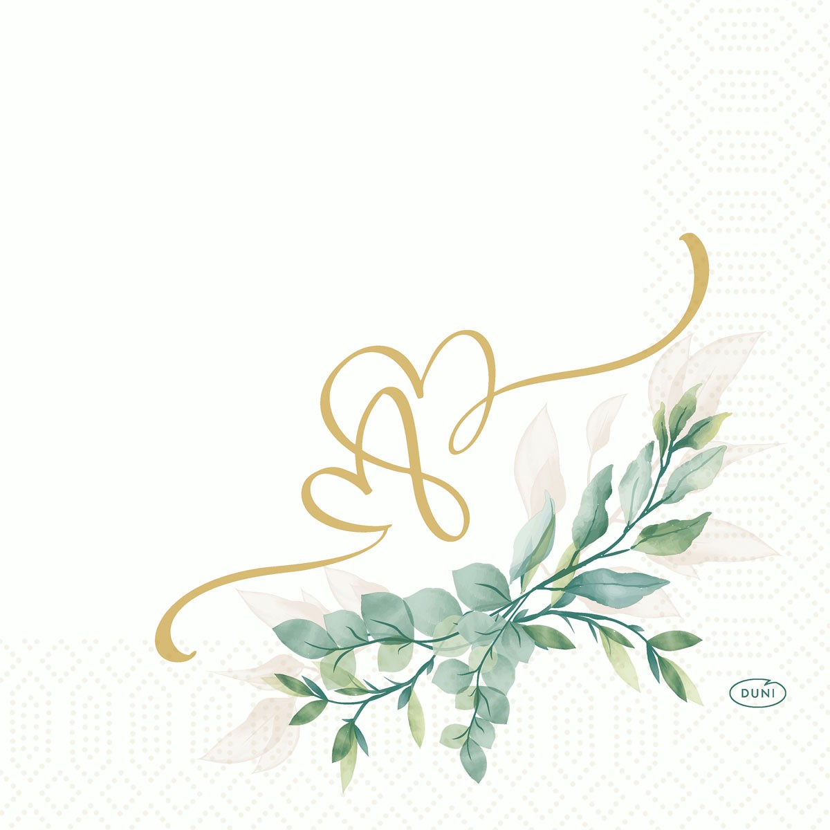 Duni Love Hearts 3ply 33cm Tissue Napkin