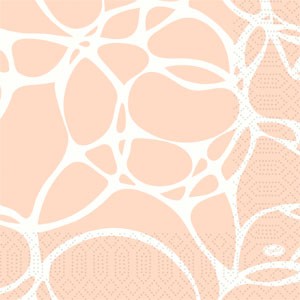 Duni Ocean Pink 3ply 33cm Tissue Napkin