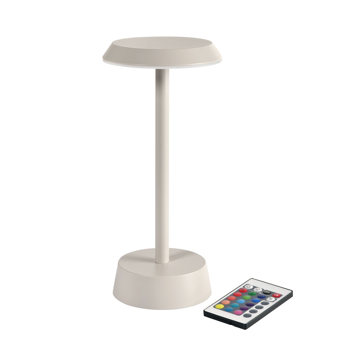 Duni LED Lamp Cordless Nour Taupe