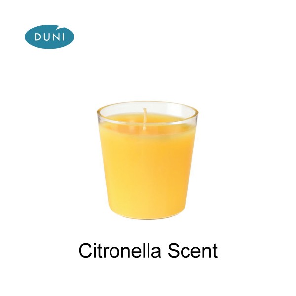 Duni Yellow with Citronella Switch & Shine Refill