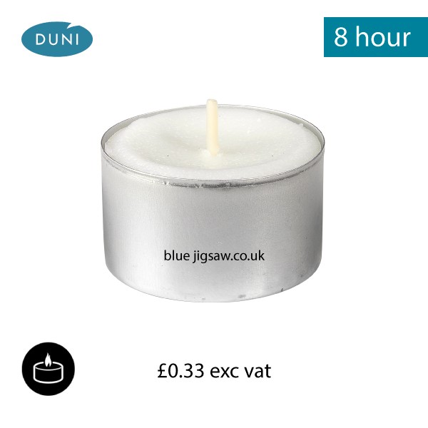 Duni Tealight Candle, 8 Hour, Ø39mm