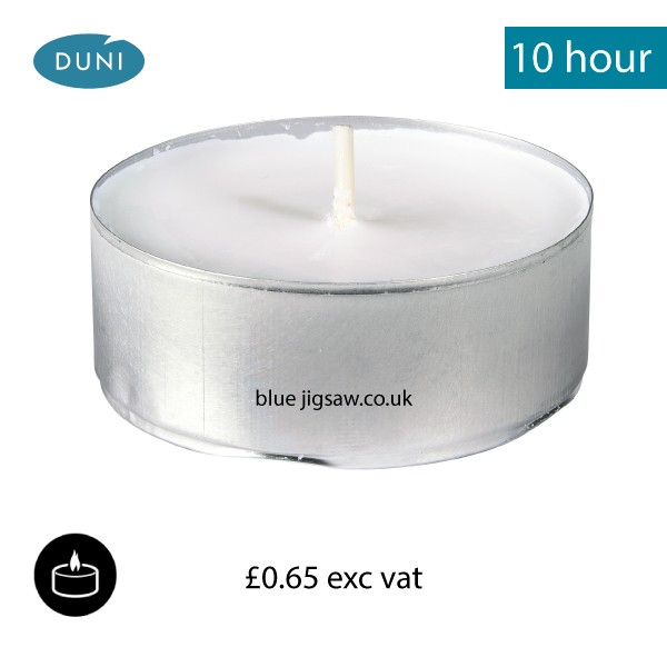 Duni Tealight Candle, 10 Hour, Ø56mm