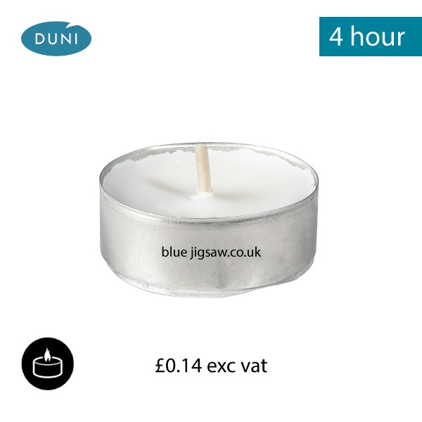 Duni Tealight Candle, 4 Hour, Ø39mm