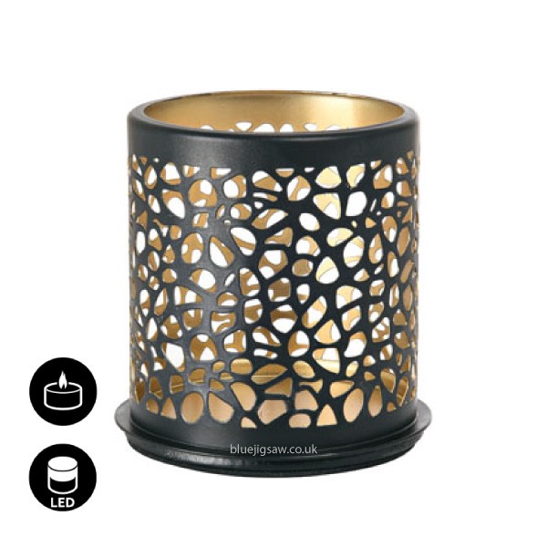 Duni Safari Giraffe Candle Holder, Ocean Teal, 75mm x Ø75mm