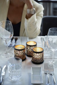Safari Leopard Candle Holder