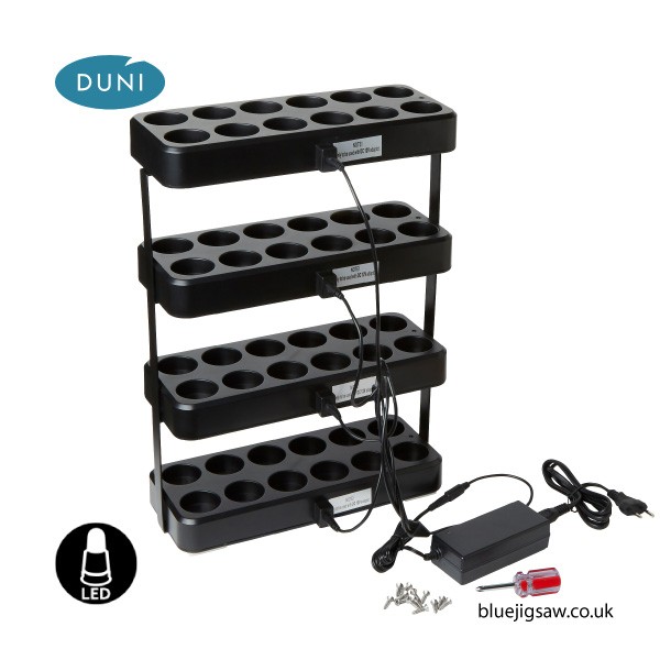 Duni LED Candle Charging Station 48pcs