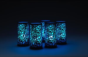 Duni Twist Candle Holder with LED candle