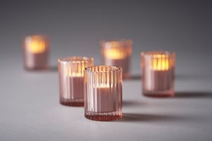 Candle Holder with LED Moving Flame Candle