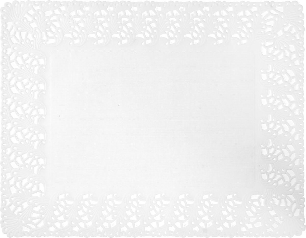 Duni White Doilies Rectangle, 35cm x 45cm
