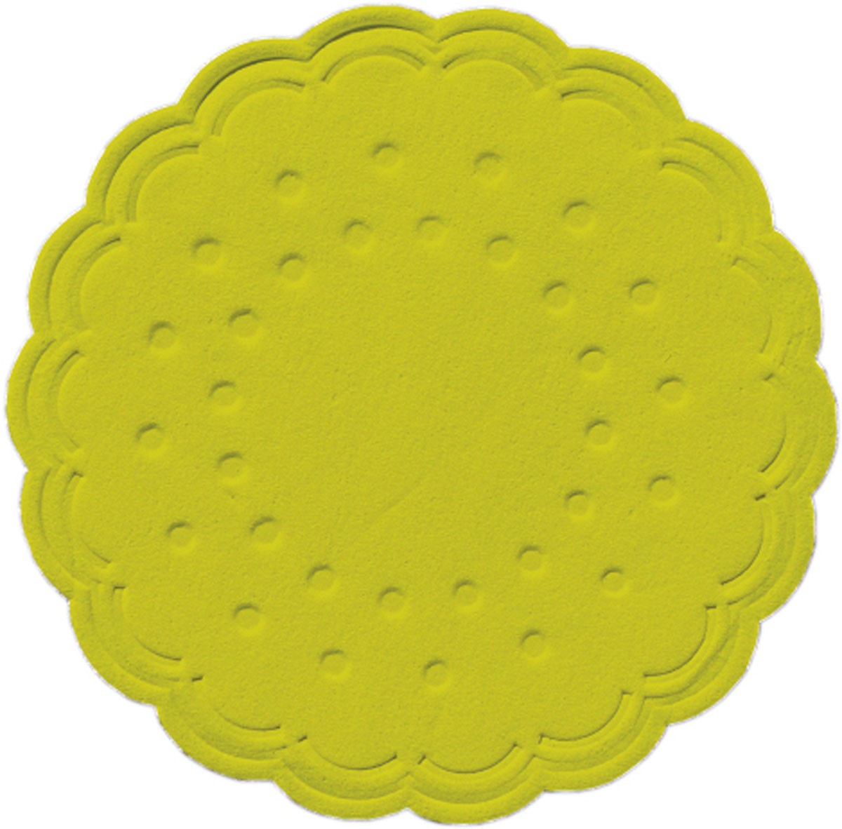 Duni Kiwi Paper Coaster Round Ø7.5cm
