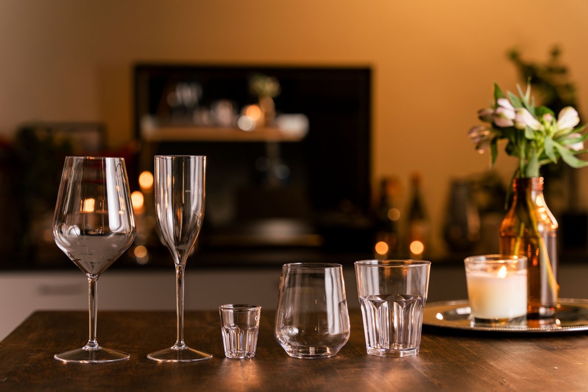 Reusable Glasses Elegance & Anyday ranges