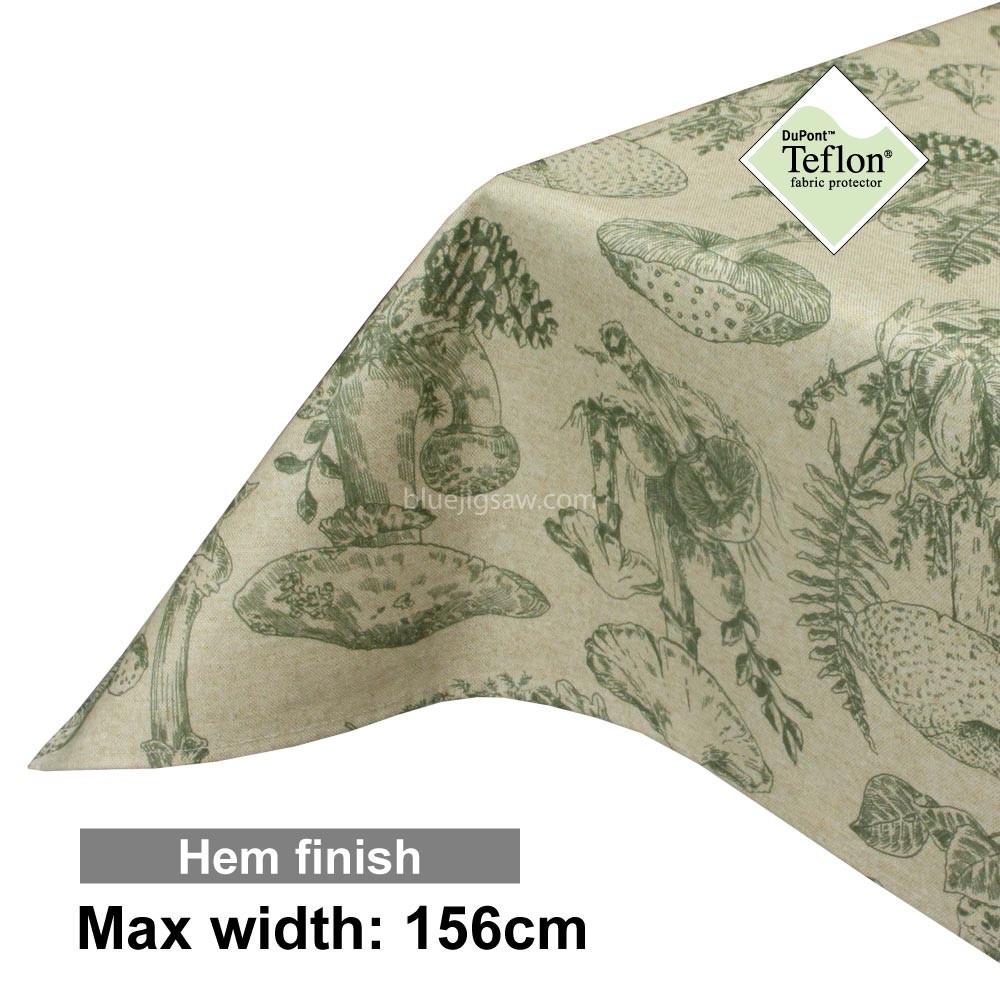 Acrylic Coated Tablecloth with Hem finish