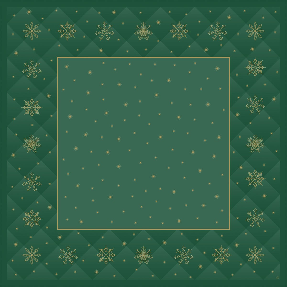 Duni Rhombus Green Bio Dunicel® Slipcover 84cm