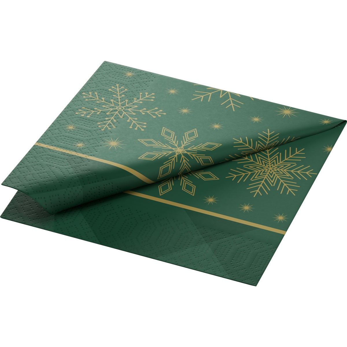Duni Rhombus Green Lunch Napkin