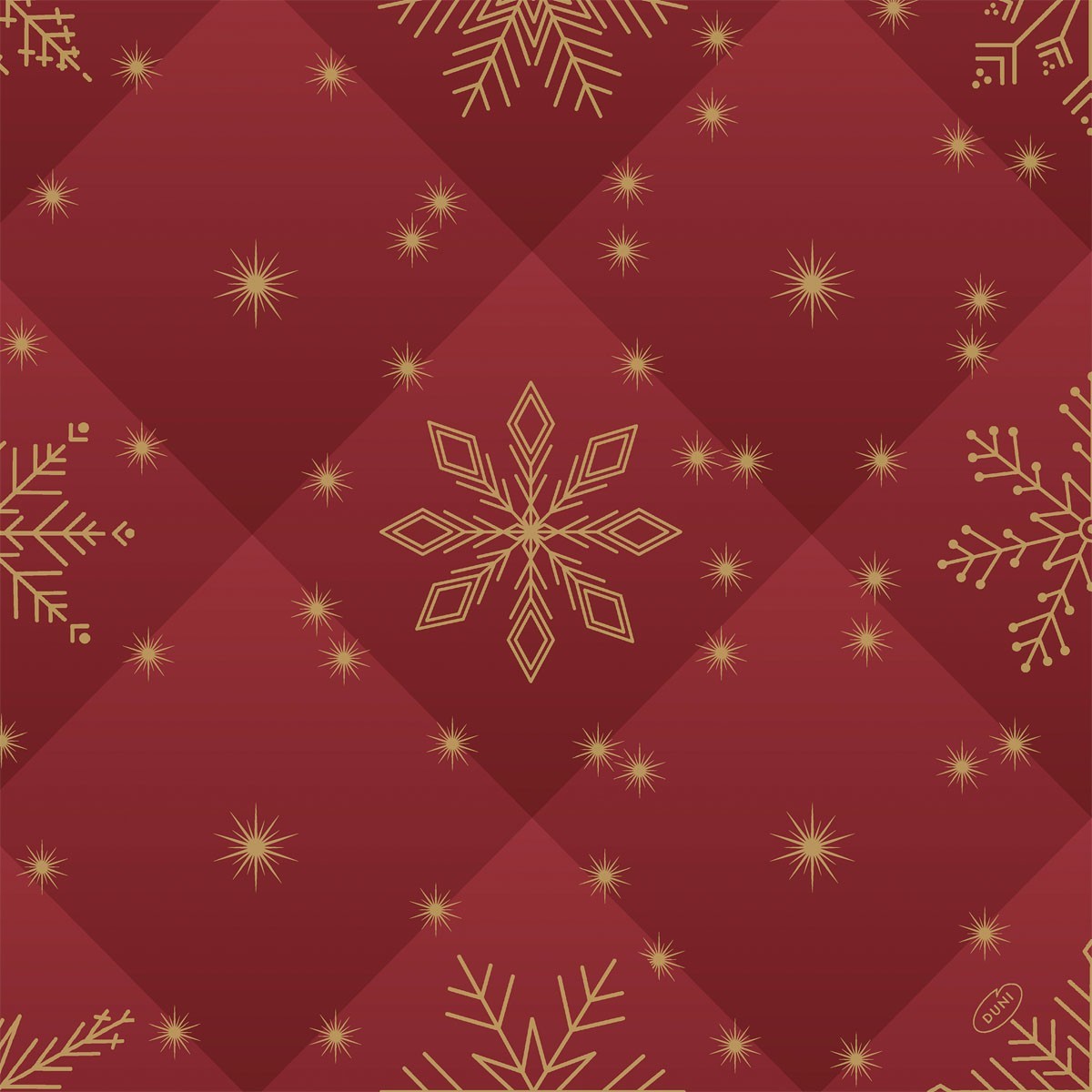 Bio Dunisoft® Napkins, 40cm, Rhombus Bordeaux