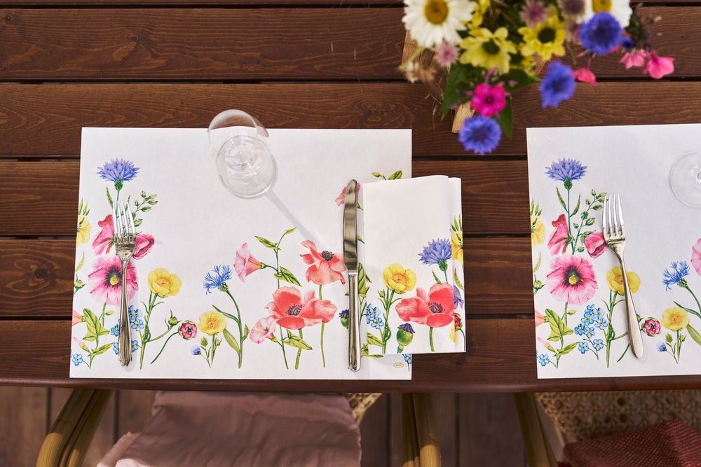 Flowy Meadow Dunisoft® Napkin