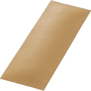 Eco Brown Sealable Napkin Pocket