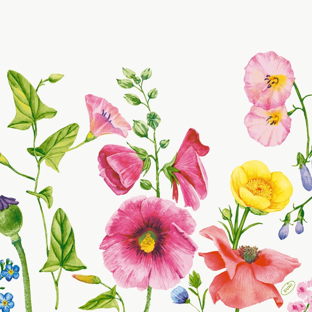 Duni Classic® Napkins, 40cm, Flowy Meadow