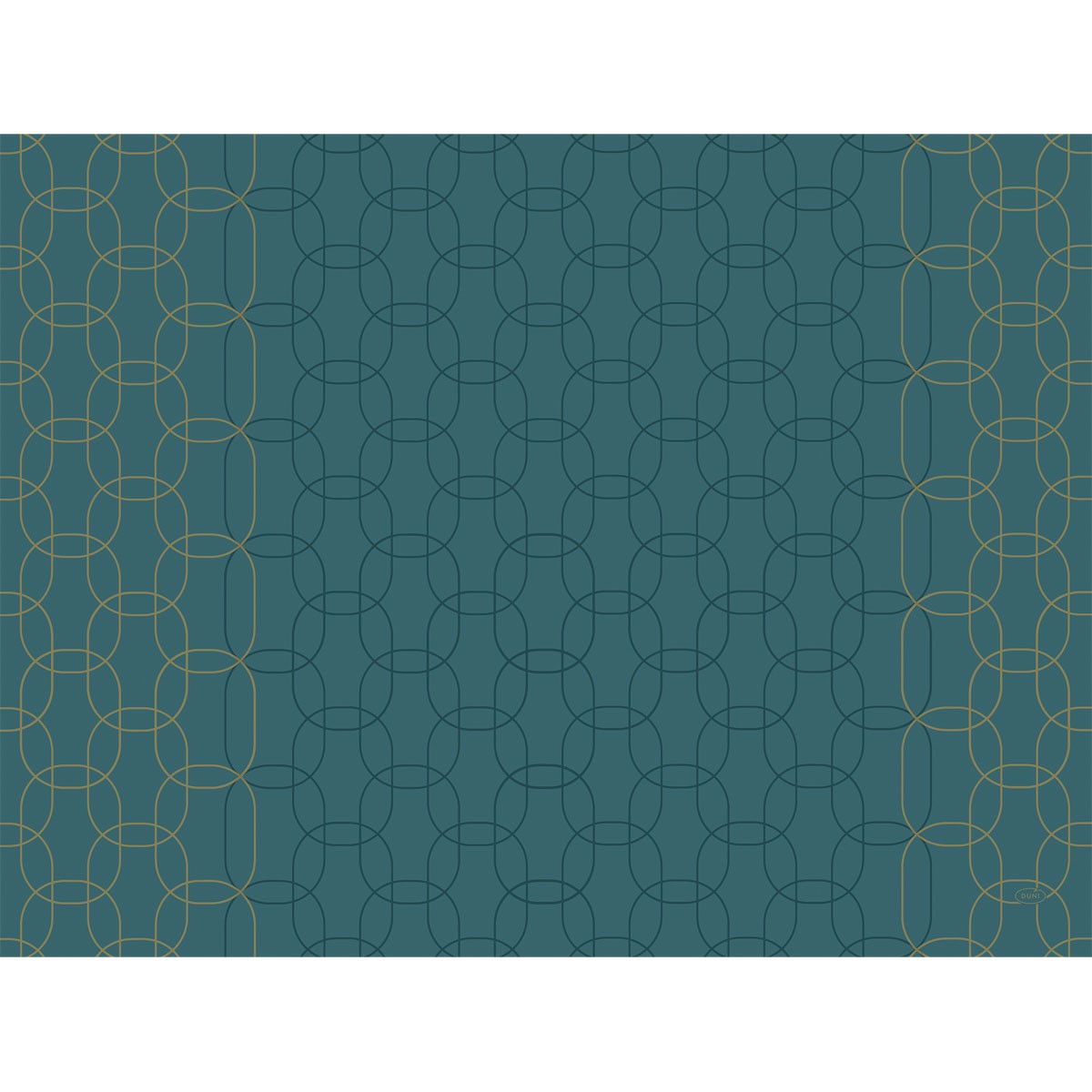 Golden Deco Paper Placemat, 30cm x 40cm