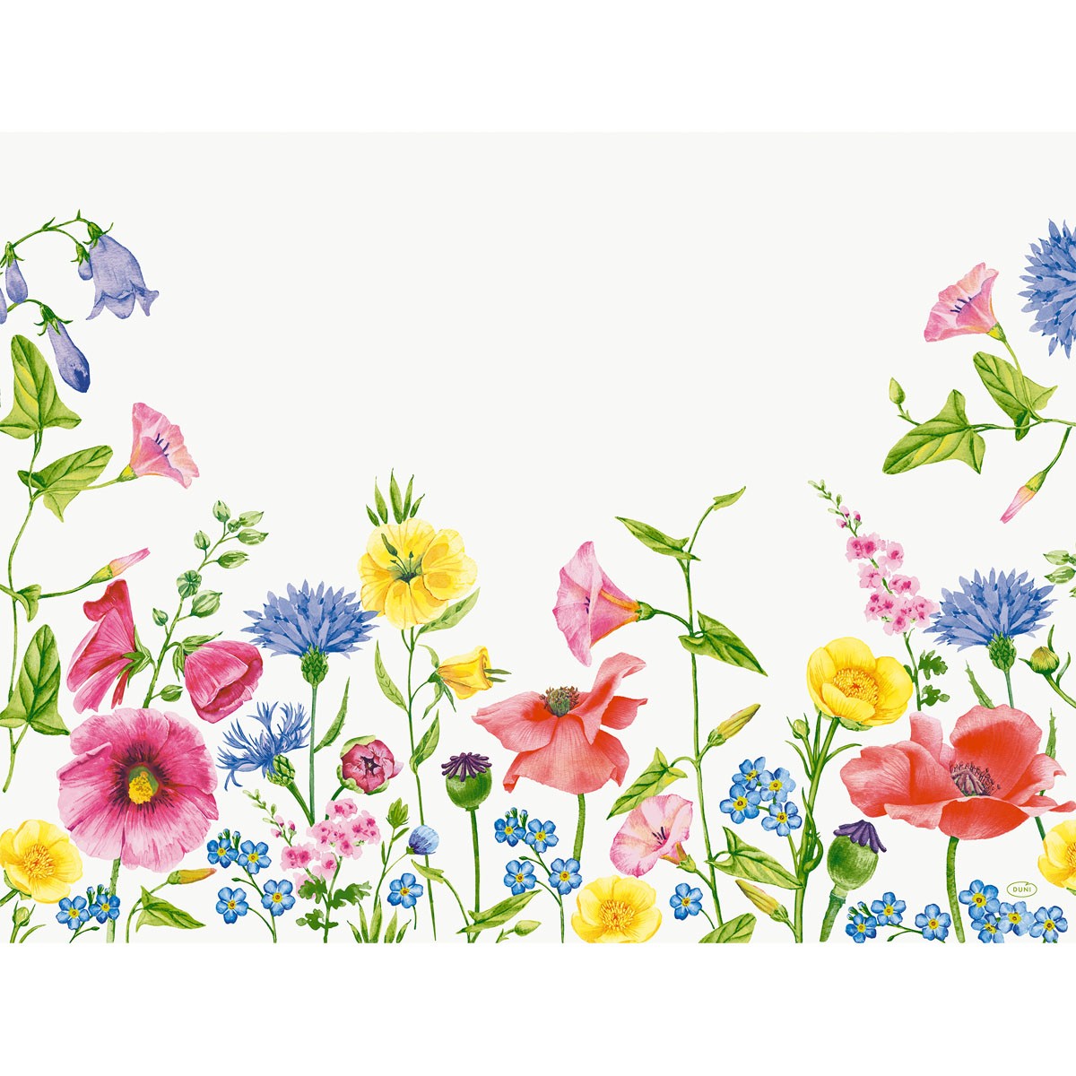 Flowy Meadow Paper Placemat, 30cm x 40cm