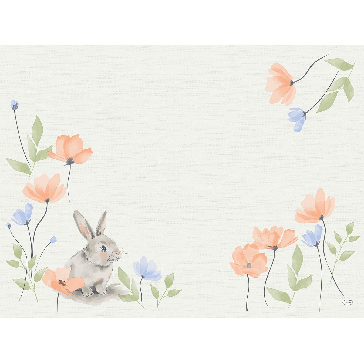 Bunny Bloom Bio Dunicel® Placemat, 30cm x 40cm