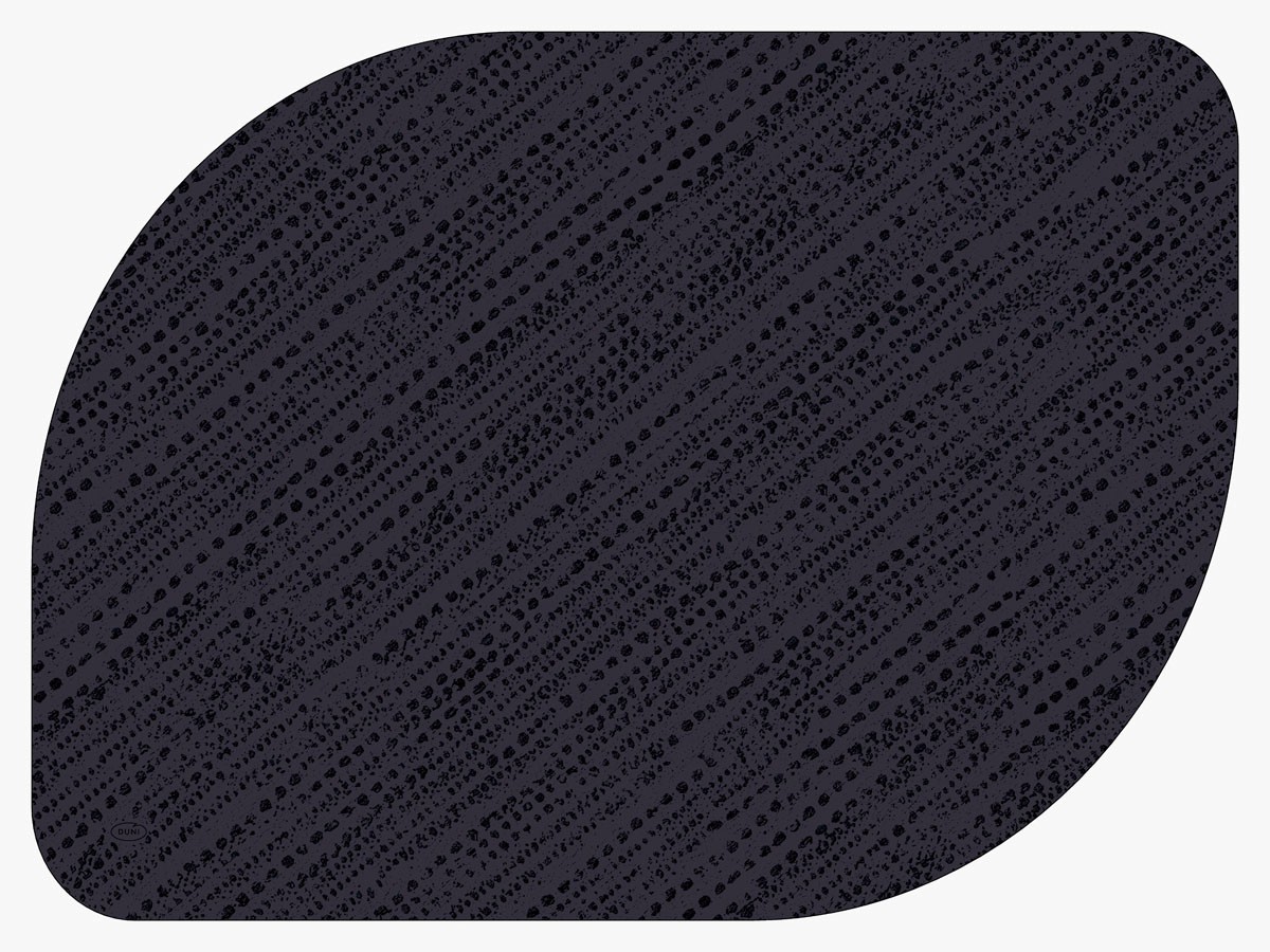 Duni Stucco Placemat Black