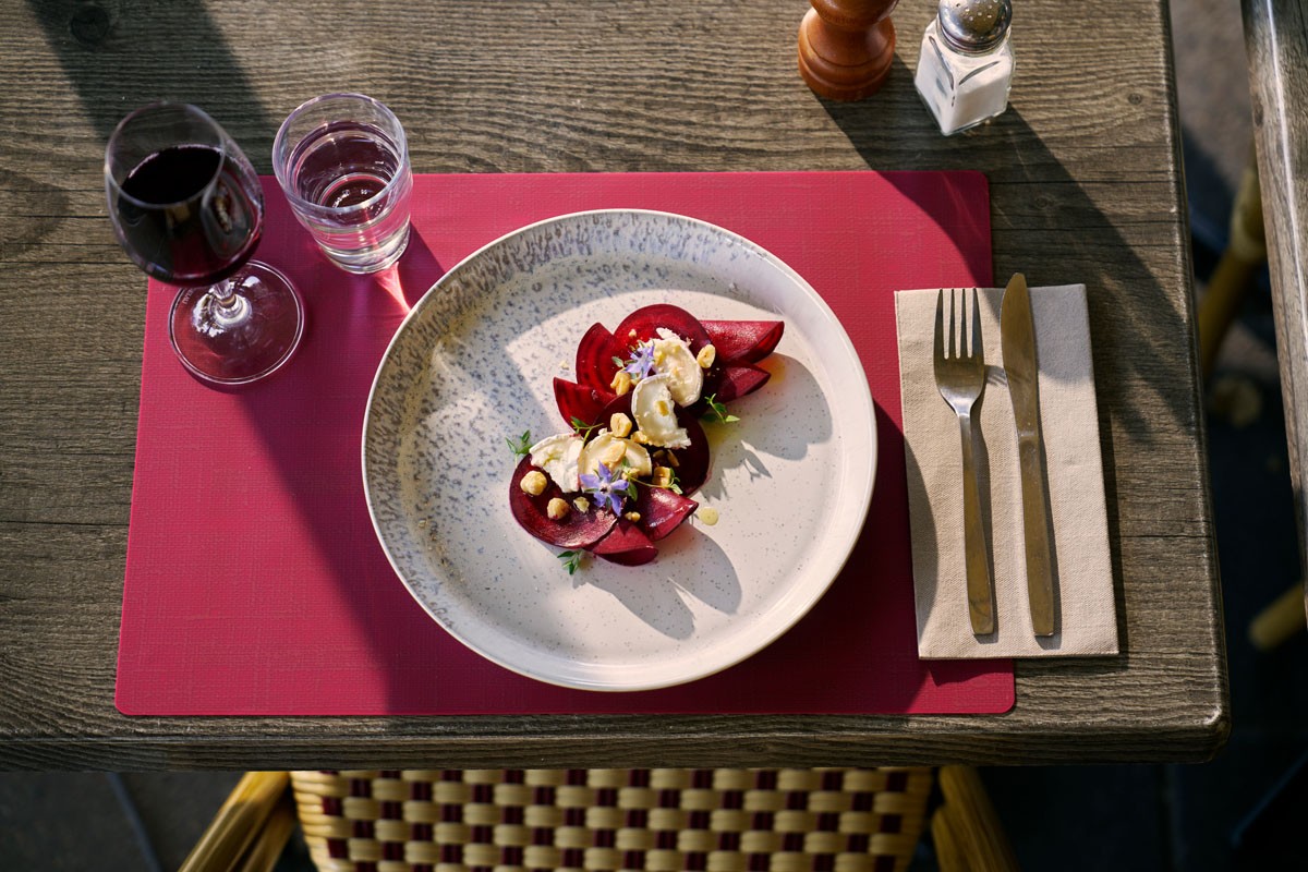 Duni Silicone Placemat Bordeaux