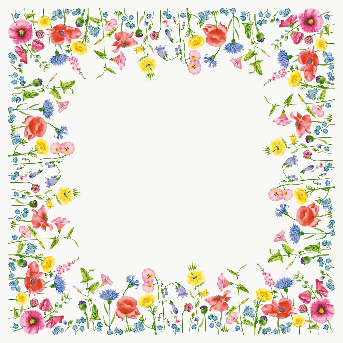 Flowy Meadow Dunisilk® Slipcover