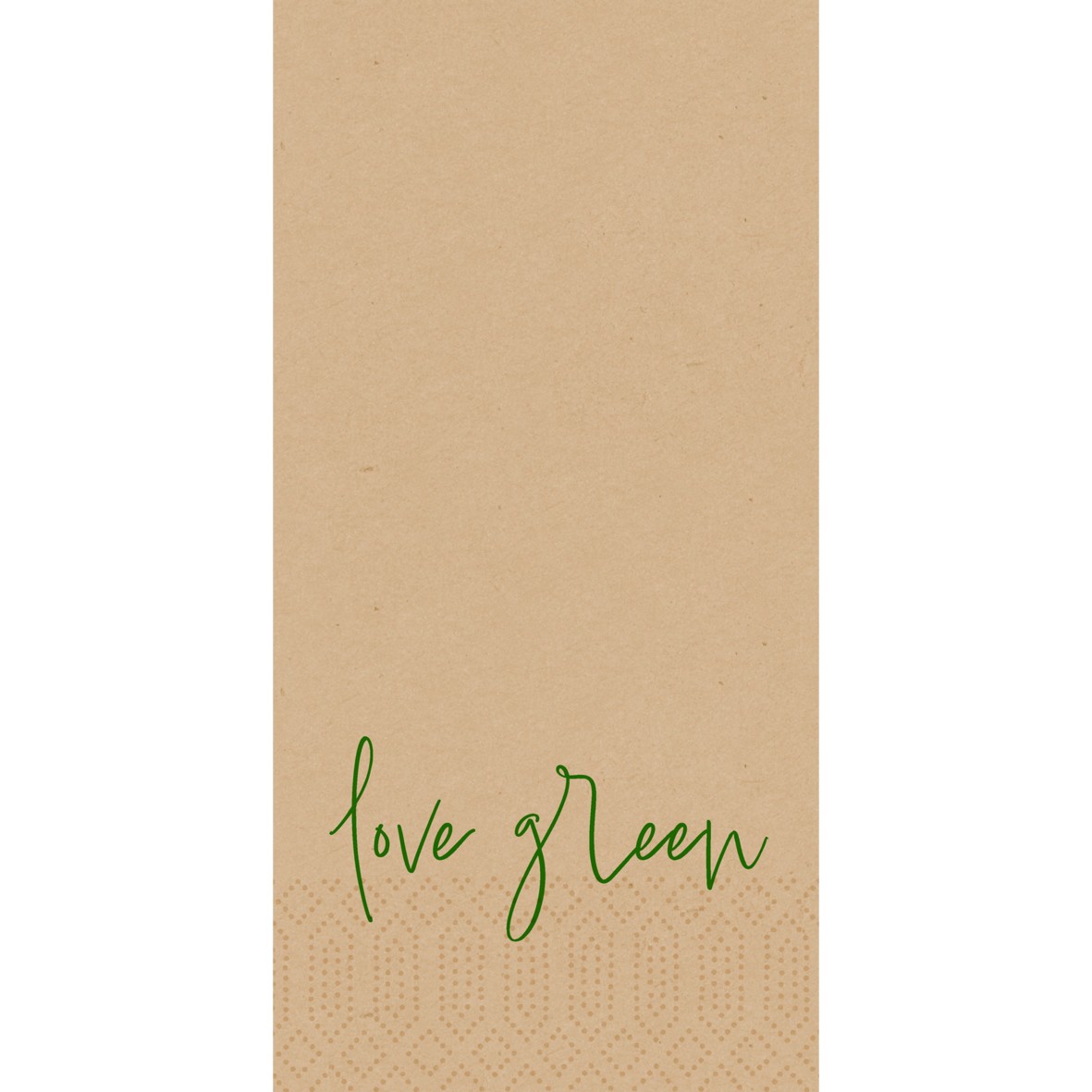 Love Green Tissue Napkin, 2ply 40cm, 1/8 Book Folded