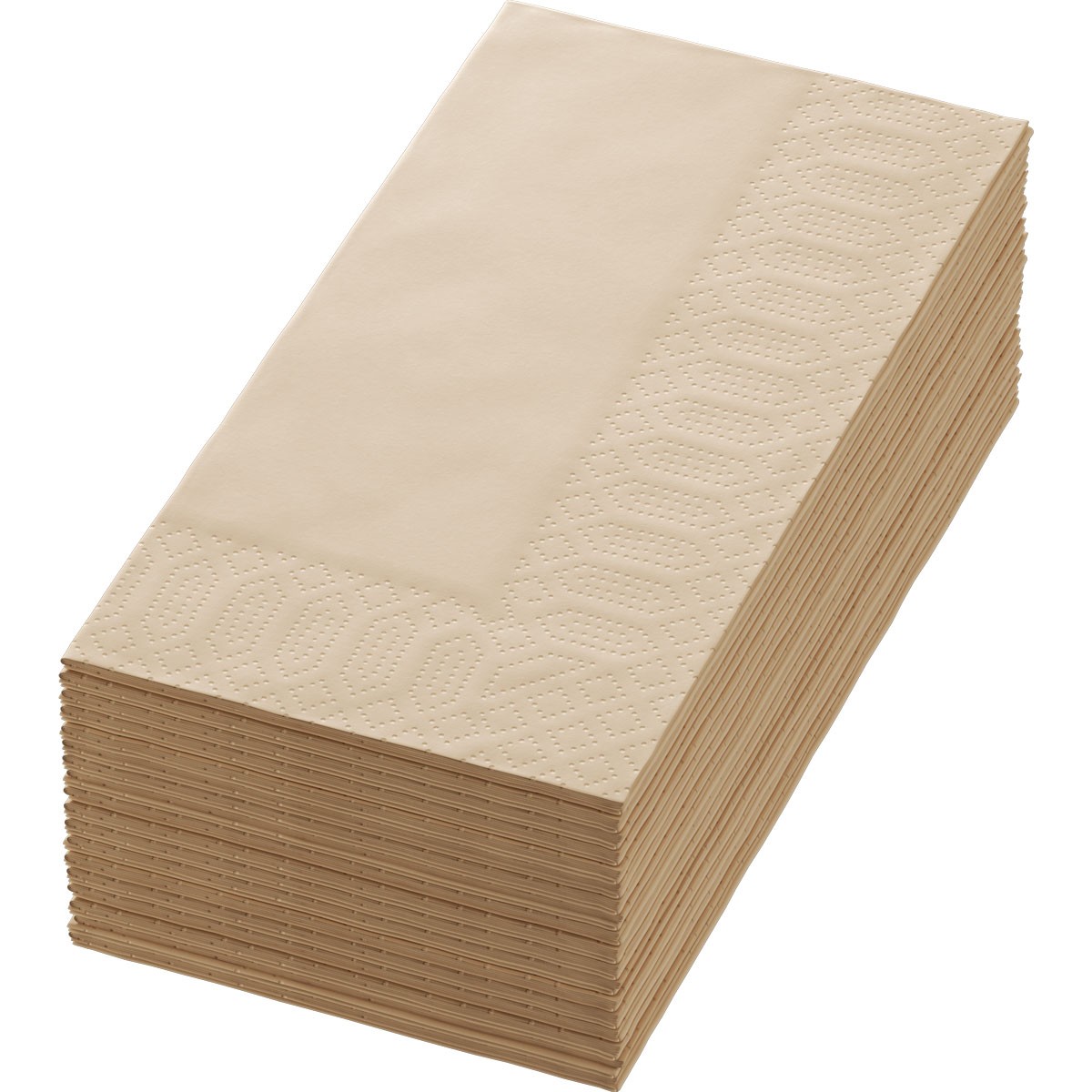 Natural Brown 2ply 40cm Bookfol Tissue Napkin