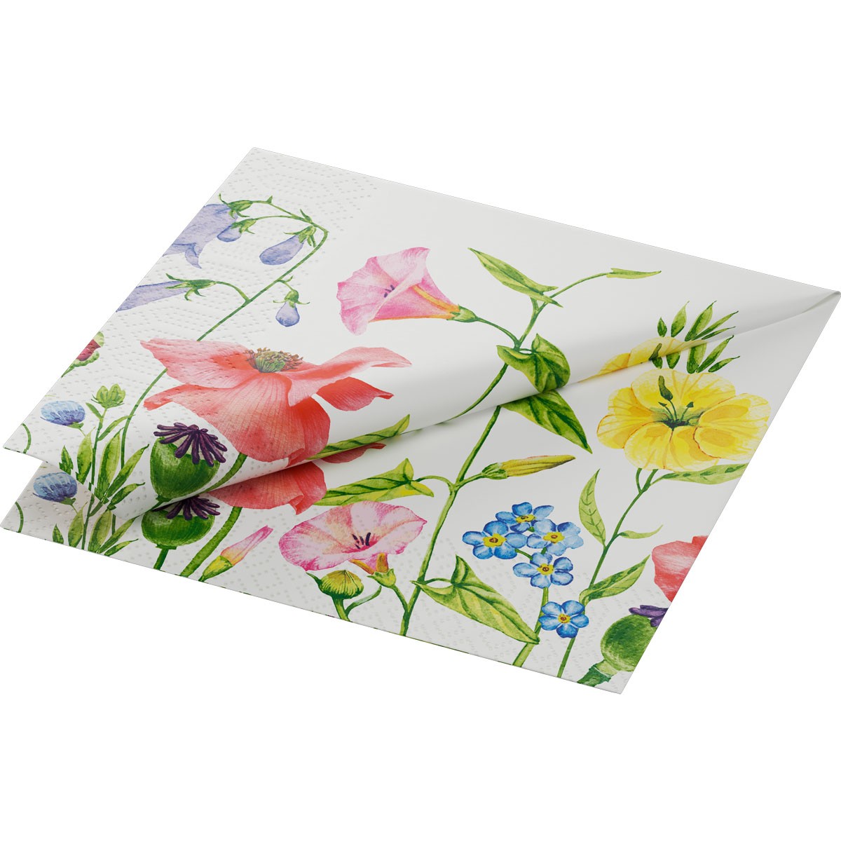 3ply 33cm Tissue Napkin Flowy Meadow