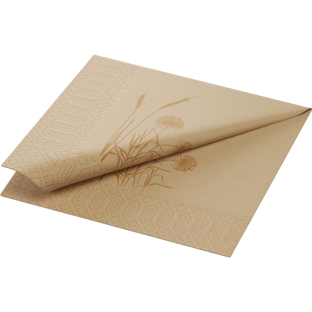 3ply 33cm Meadow Natural Tissue Napkin