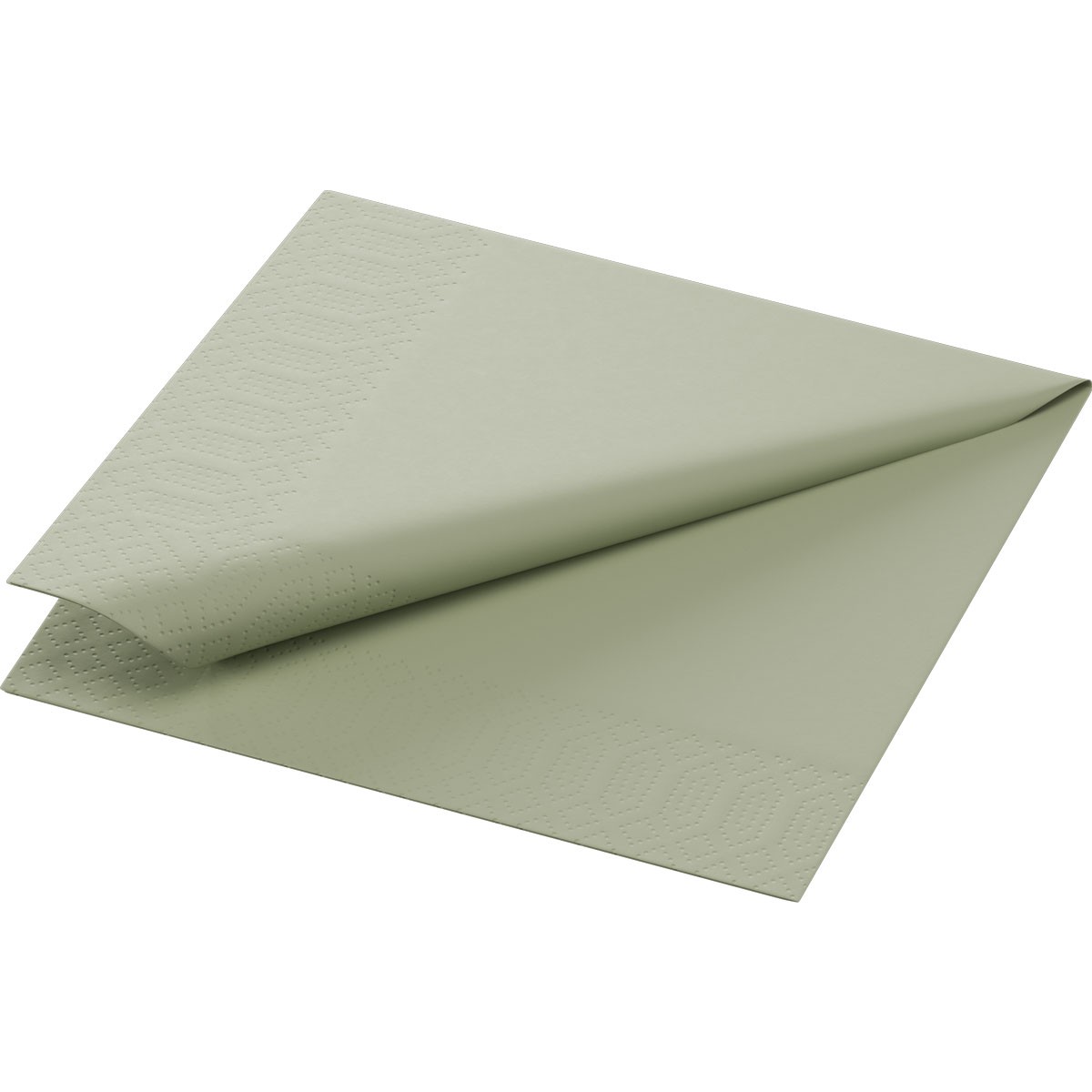 Duni 3ply 24cm Tissue Napkins Pistachio Green