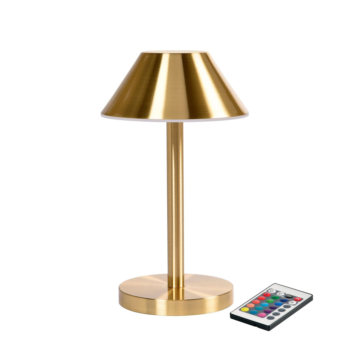 Duni LED Lamp Cordless Zelda Midi Brass