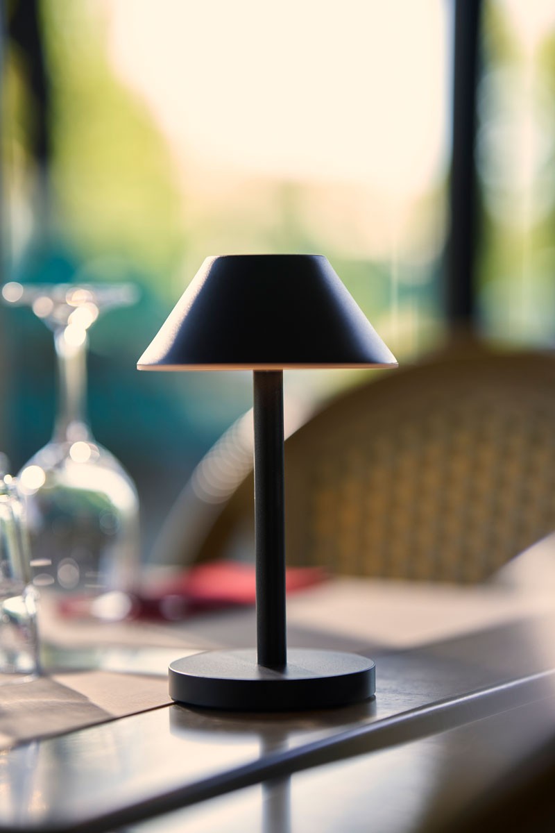 Zelda Midi Graphite LED Cordless Lamp